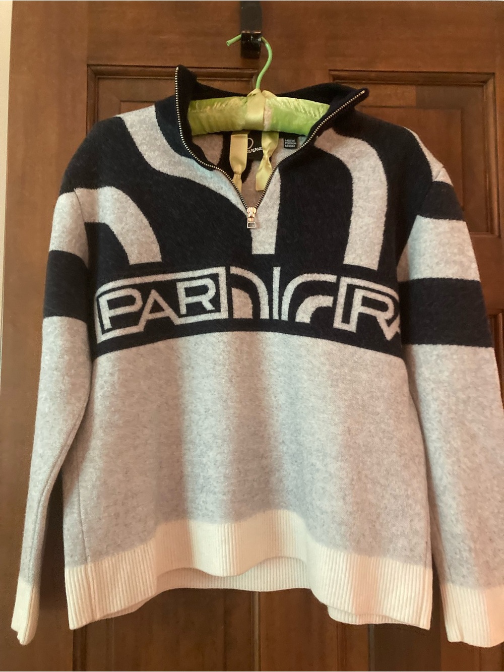 PARRA merino wool sweater-made in Portugal